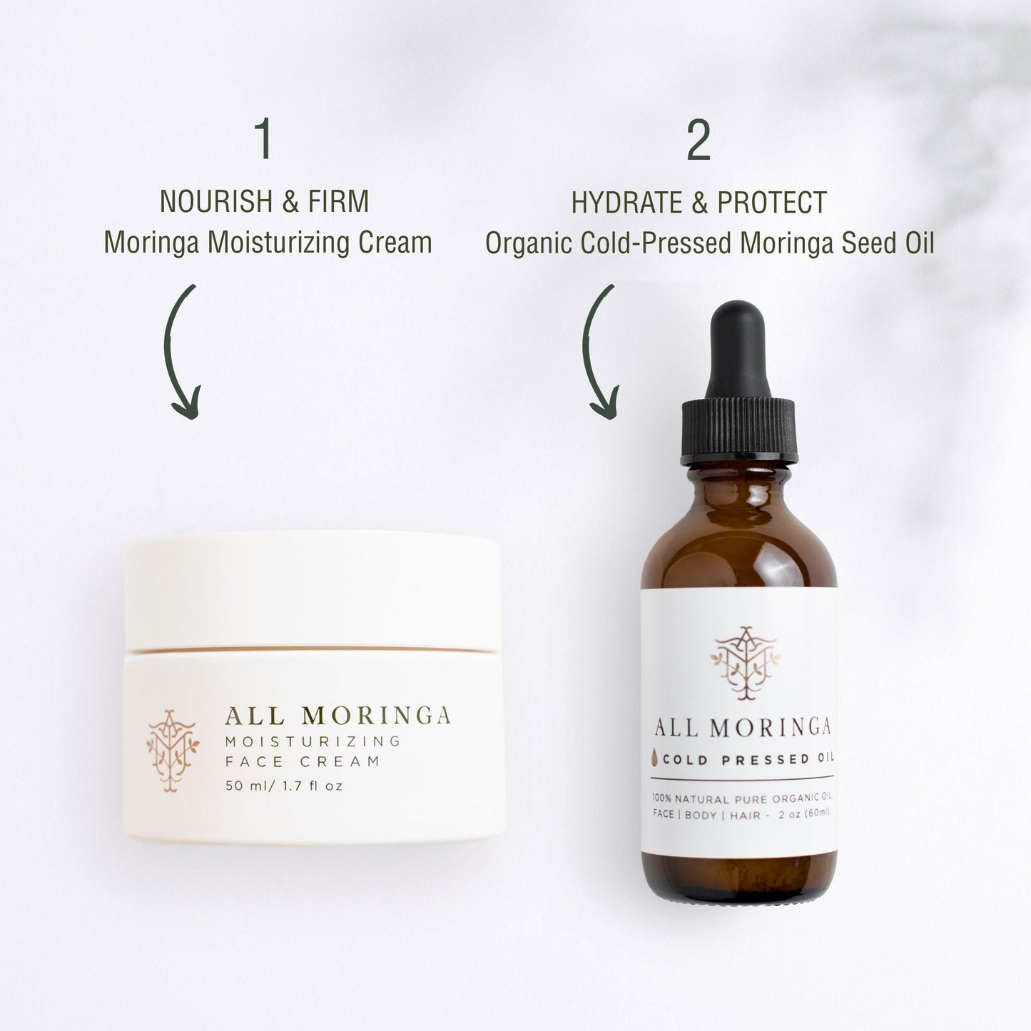 Moringa Cream & Oil Fusion Duo for Face-1