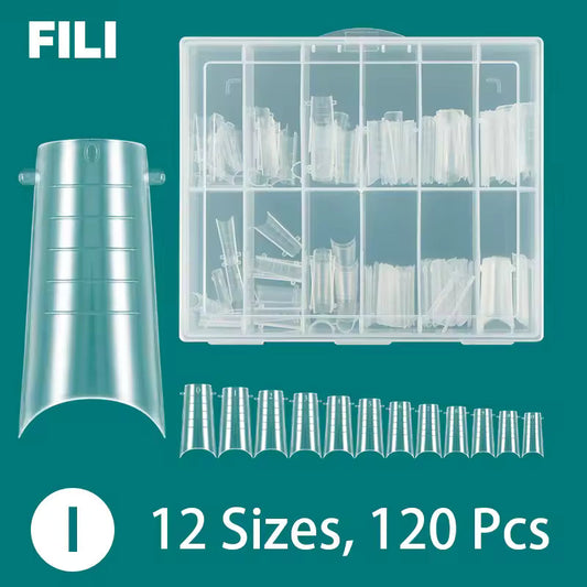 UPPER/DUAL NAIL FORMS #6 FOR ACRYGEL, POLYGEL 120pc-0