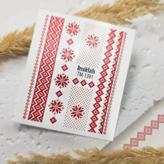 TM-1391 Nail Decal 2D-0