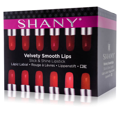 Slick & Shine Lipstick Set - 12 color Long Lasting & Moisturizing-4