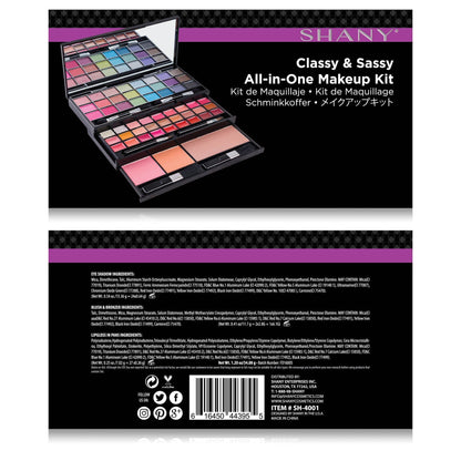 Classy & Sassy All-in-One Makeup Kit with 45 Colors-4
