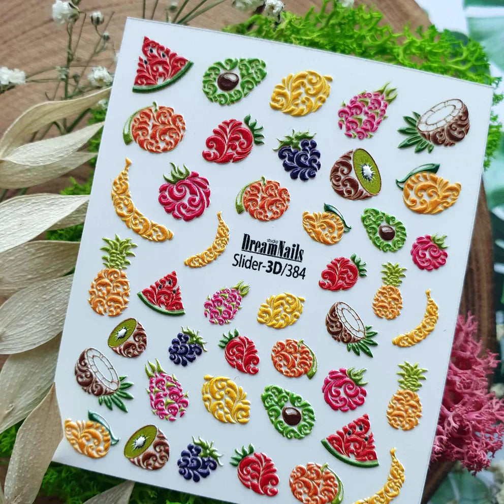 3D/384 Nail Decal-1