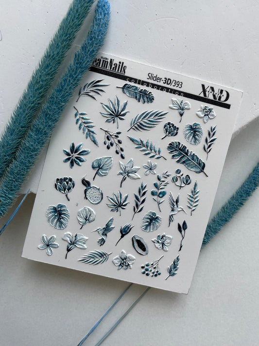 3D/393 NAIL DECAL-0
