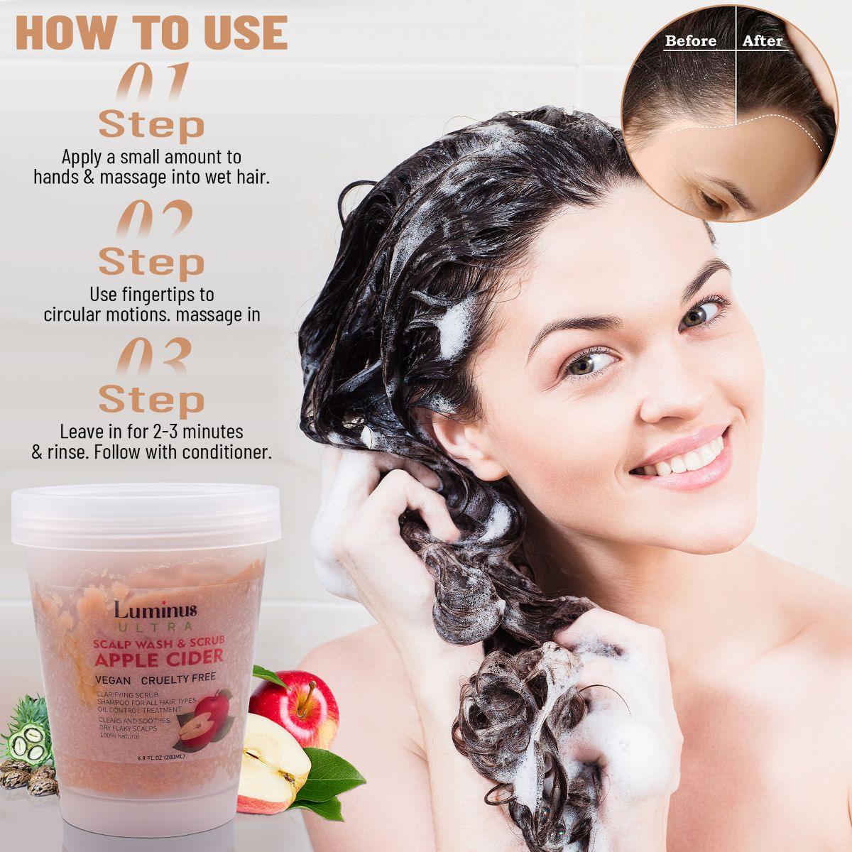 Apple Cider Scalp Wash Treatment-6