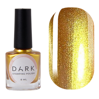 DARK Stamping Polish Gold #04, 8ml-0