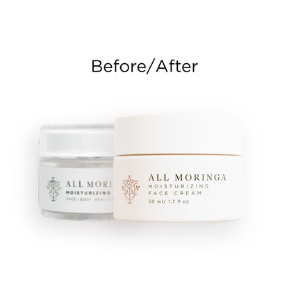 All Natural Moringa Face Cream – Lightweight Moisturizer for Sensitive Skin – Hydrating & Nourishing Formula-2