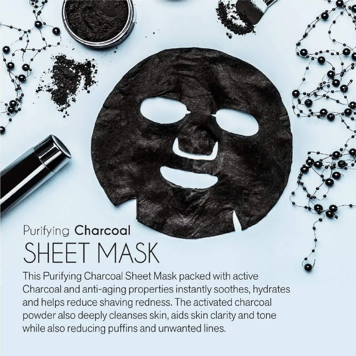 Purifying Charcoal Sheet Mask-3