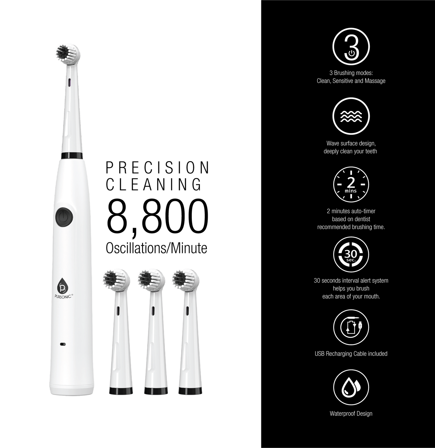 Mario Lopez USB Rechargeable Electric Toothbrush-2