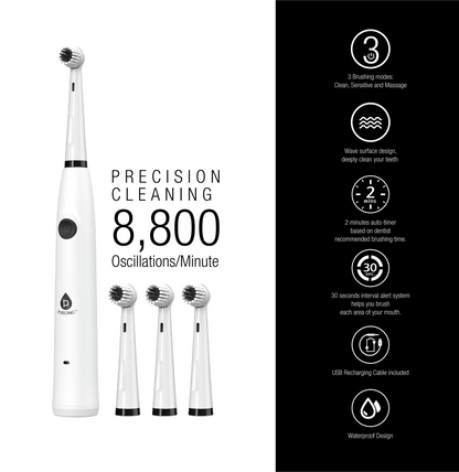 Mario Lopez USB Rechargeable Electric Toothbrush-2