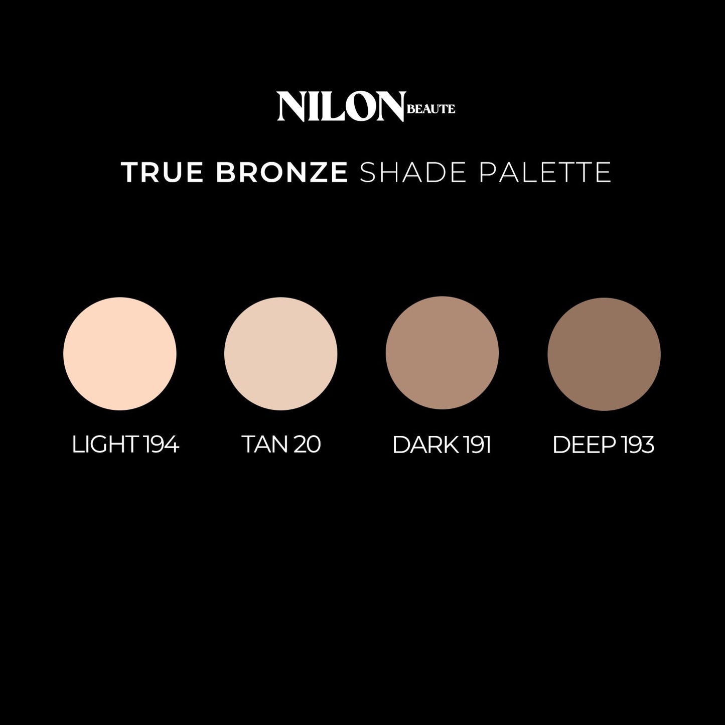 True Bronze: Tan 20-2