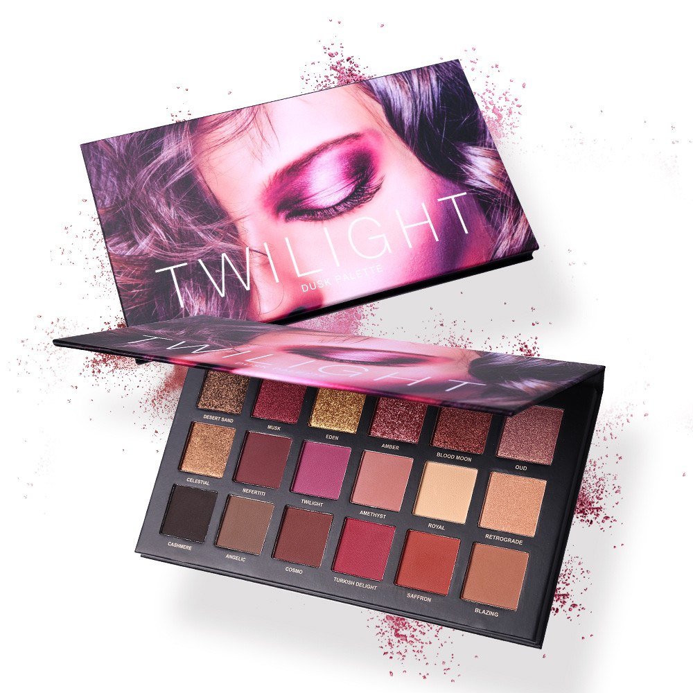 Twilight Dusk 18-Color Eye Shadow Makeup Palette-1