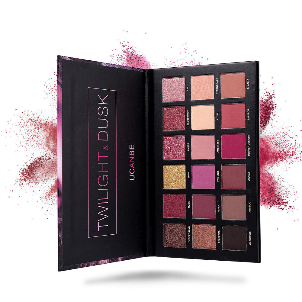 Twilight Dusk 18-Color Eye Shadow Makeup Palette-2