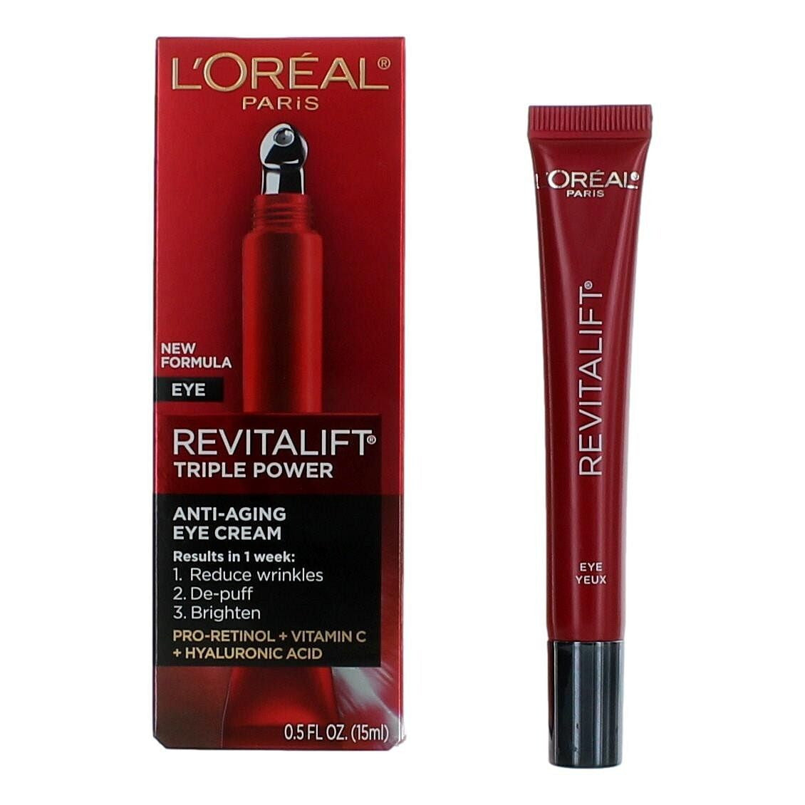 L'Oreal Revitalift Triple Power by L'Oreal, .5 oz Anti-Aging Eye Cream-0