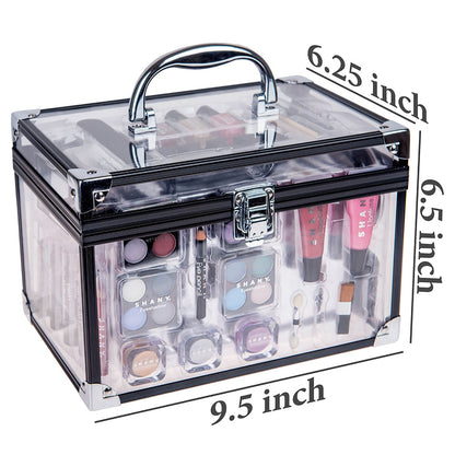 Carry All Trunk Makeup Set - Silver-3