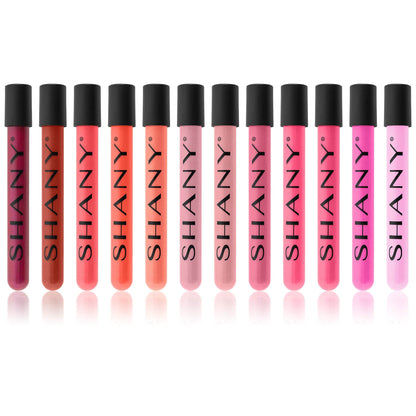 The Wanted Ones - 12 Piece Lip Gloss Set with Aloe Vera and Vitamin E-1