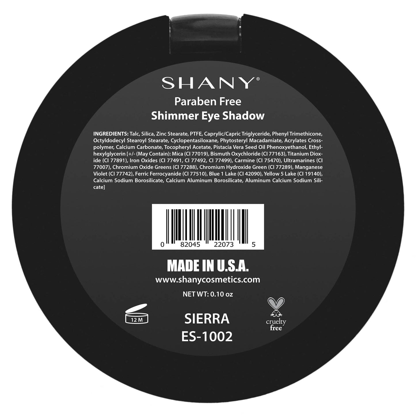 Paraben Free Silky Shimmer Eye Shadow-2