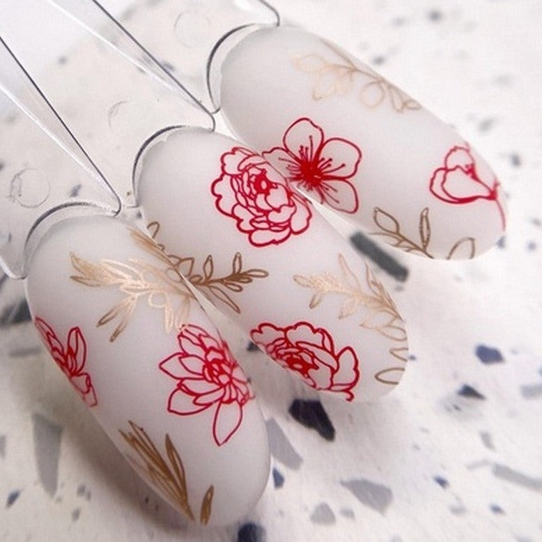 DARK Stamping Polish Gold #04, 8ml-1