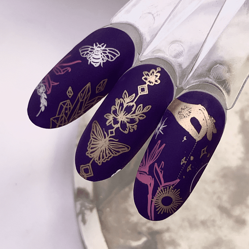 DARK Stamping Polish Gold #04, 8ml-2