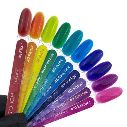 TOUCH Vitrage Gel Polish #03 Acid, 9ml-3