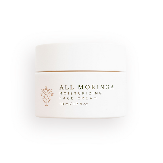 All Natural Moringa Face Cream – Lightweight Moisturizer for Sensitive Skin – Hydrating & Nourishing Formula-0