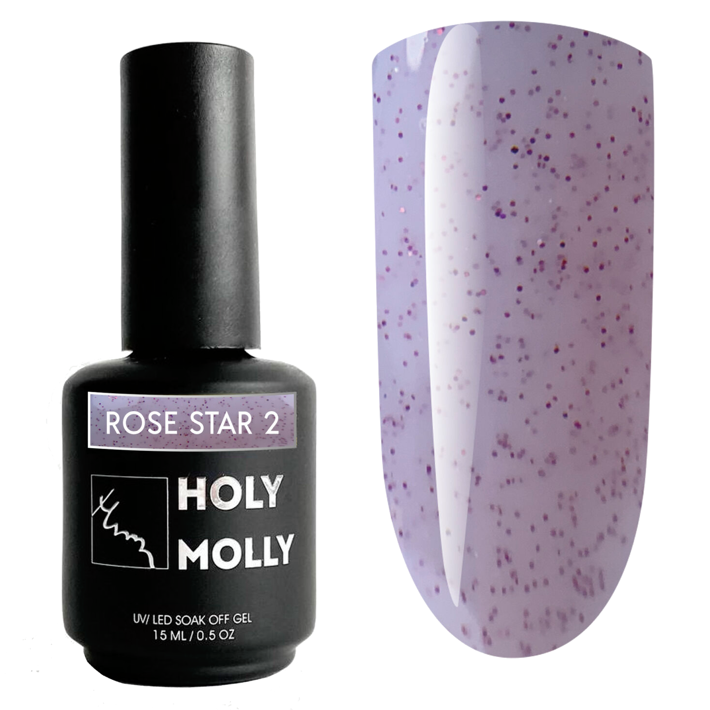 HOLY MOLLY Base Rose Star #2, 15ml-0