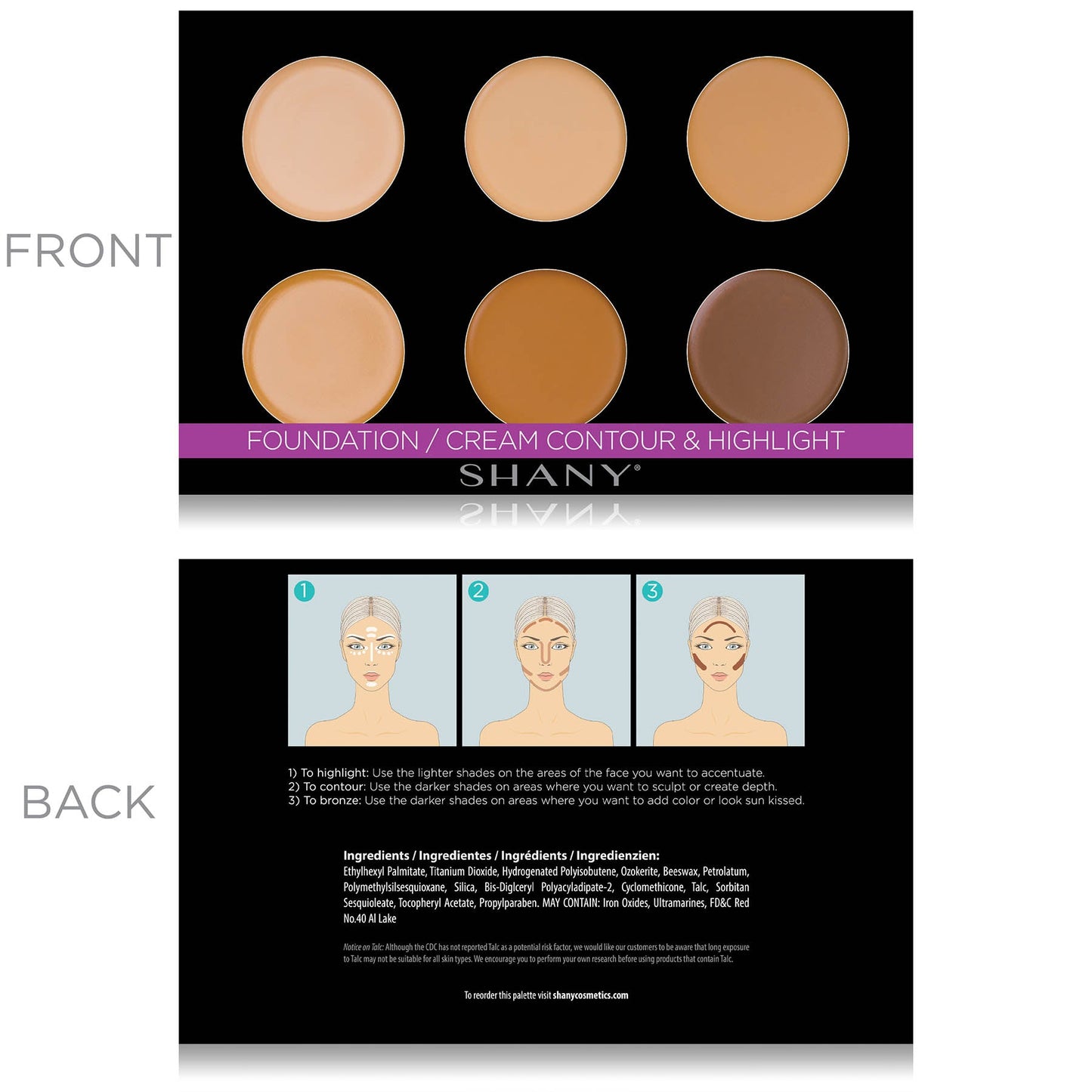 Mini Masterpiece Makeup Set - 6 Layer Refills-2