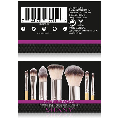 I love Bamboo - 7pc Petite Pro Bamboo brush set with Carrying Case-1