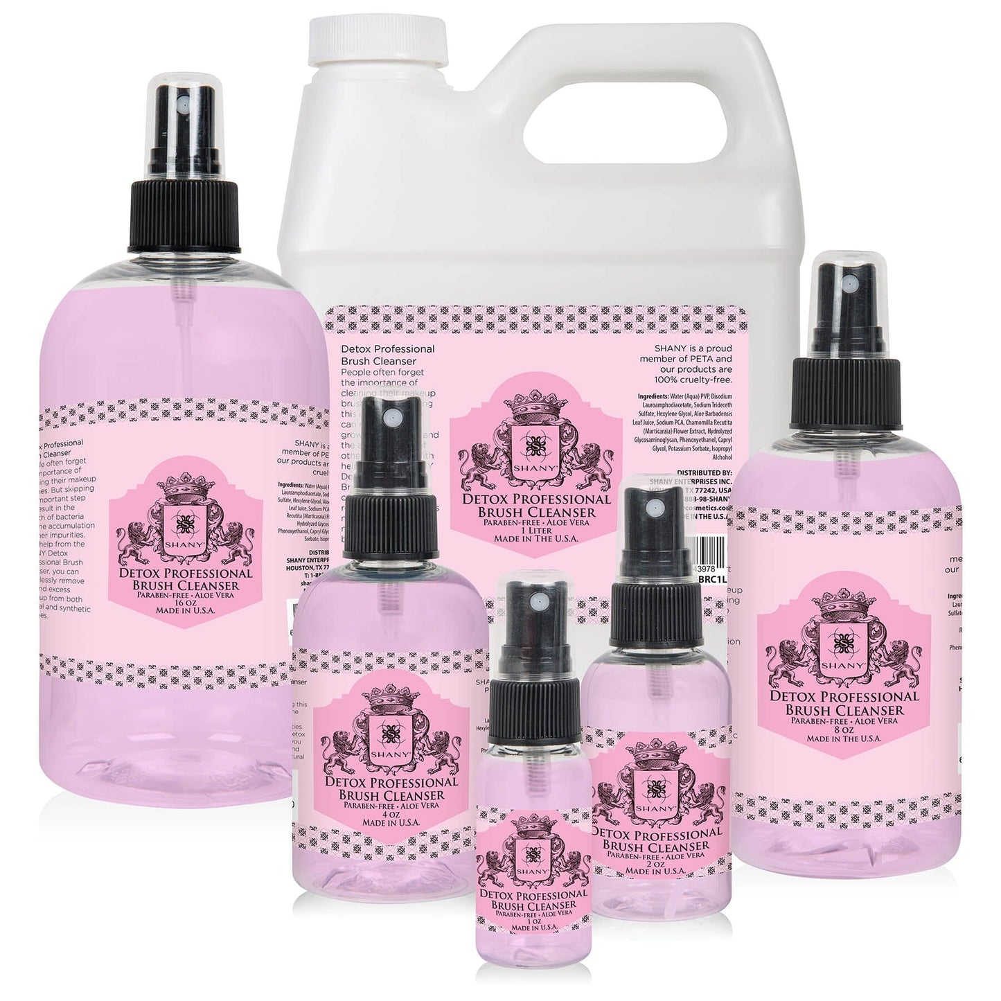 DETOX Professional Grade Makeup Brush Cleanser - Instant dry-1
