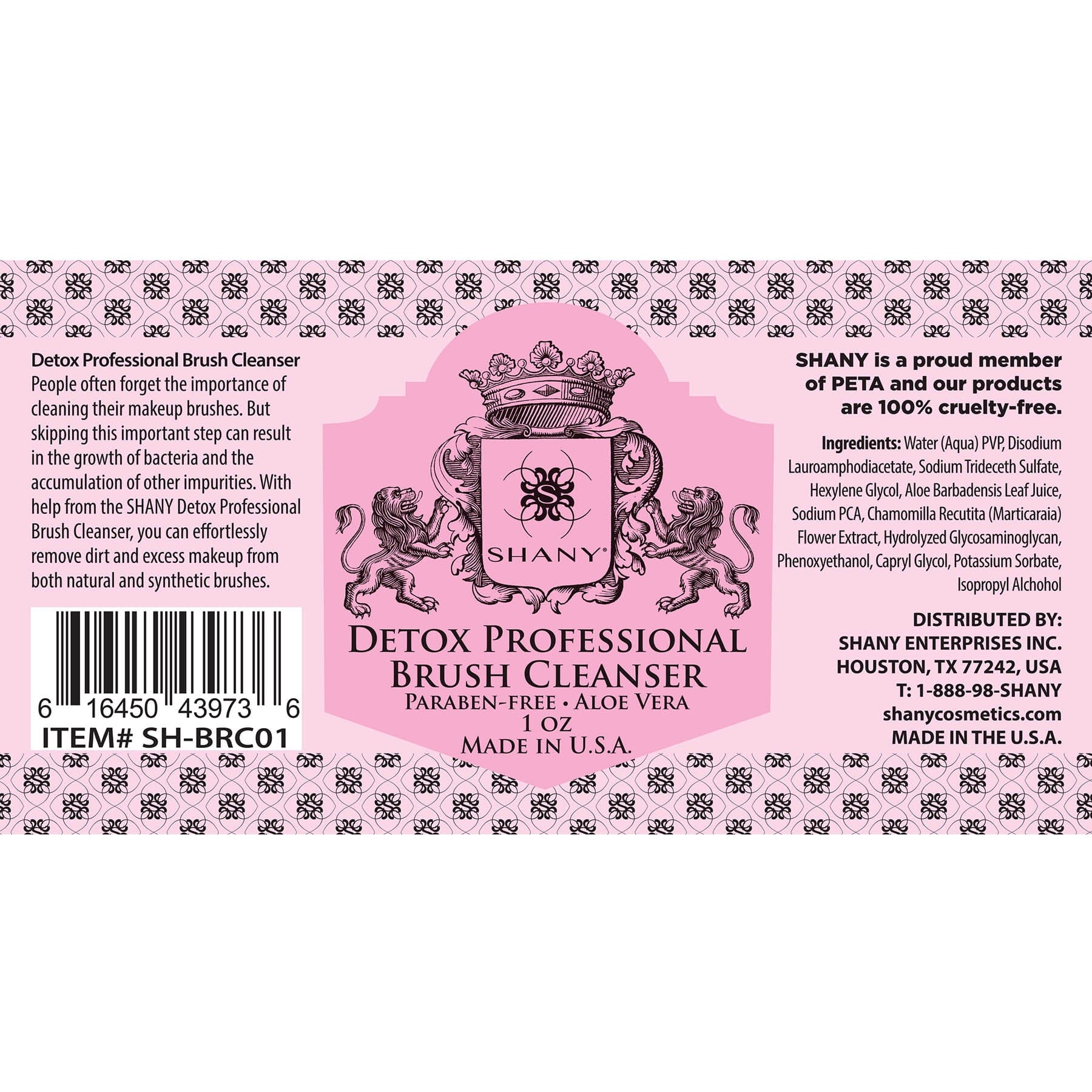 DETOX Professional Grade Makeup Brush Cleanser - Instant dry-2