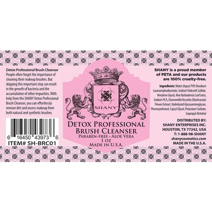 DETOX Professional Grade Makeup Brush Cleanser - Instant dry-2
