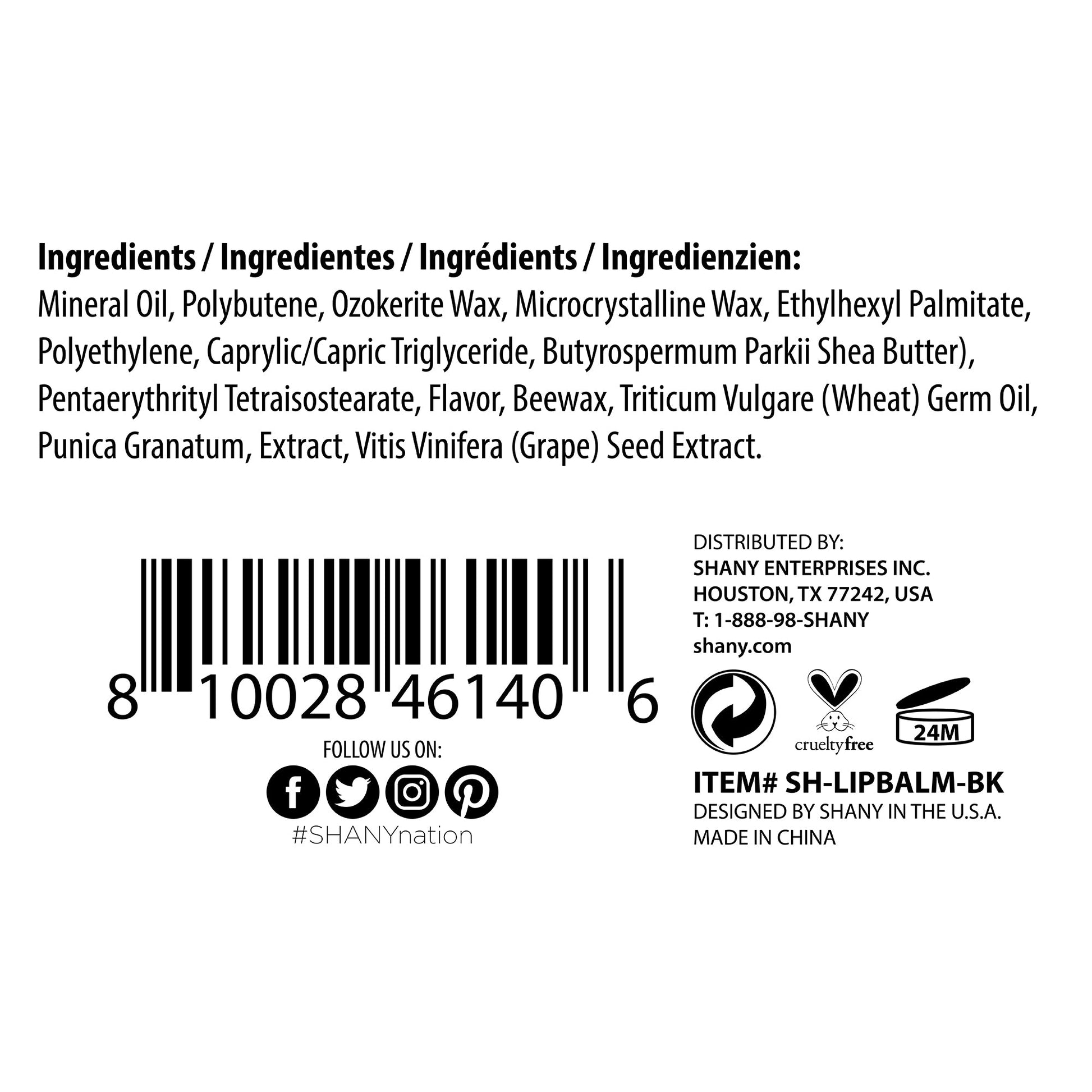 Lip Balm Sphere - Nourishing Shea Butter Lip Care-2
