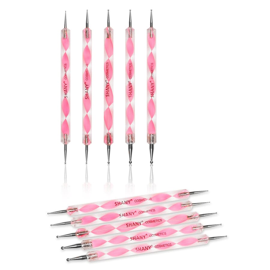 Marbleizing Dotting Pen Brush Sets - set of 5 x 2 way brushes-1