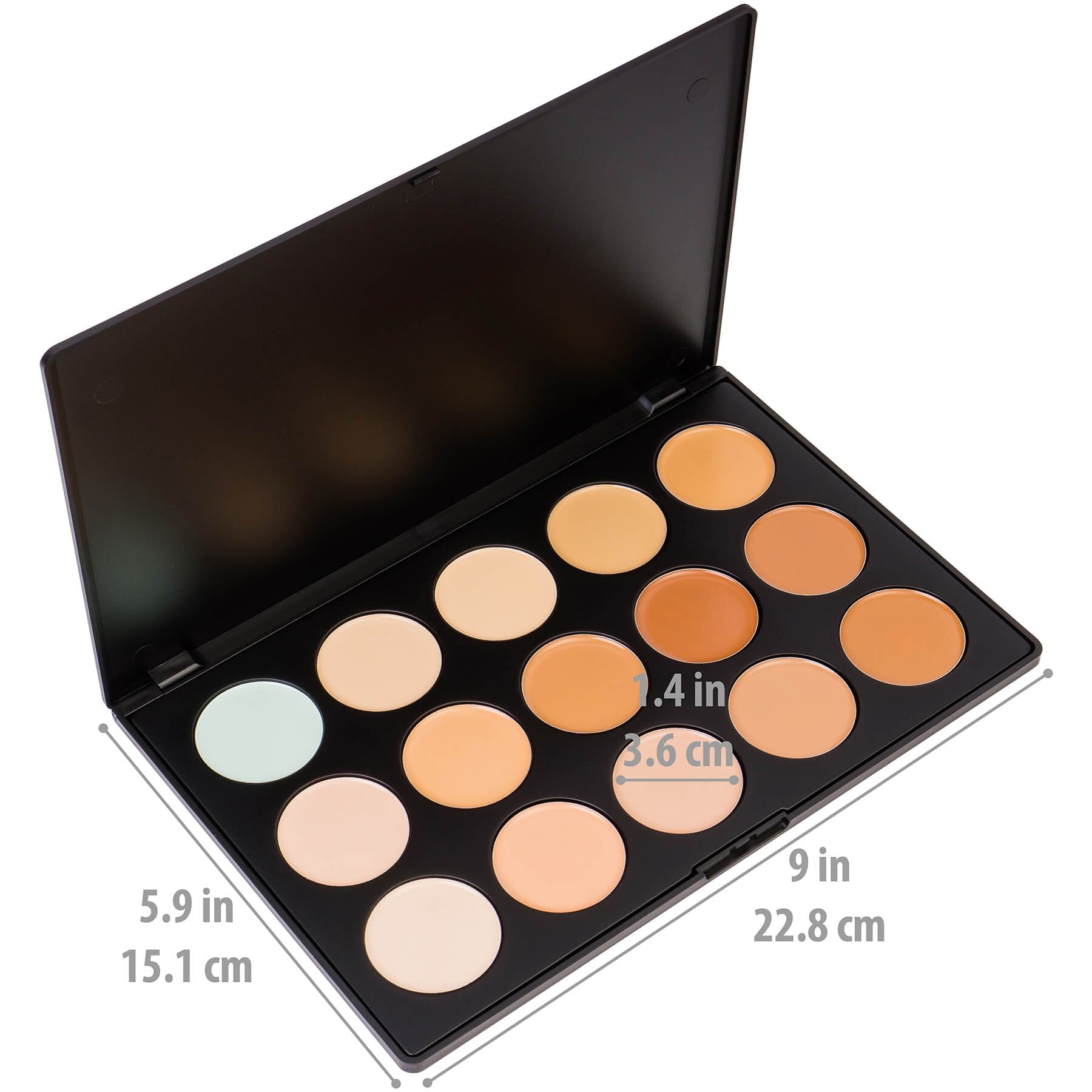 CONTOUR CAMO - Professional Cream Foundation and Camouflage Concealer-3