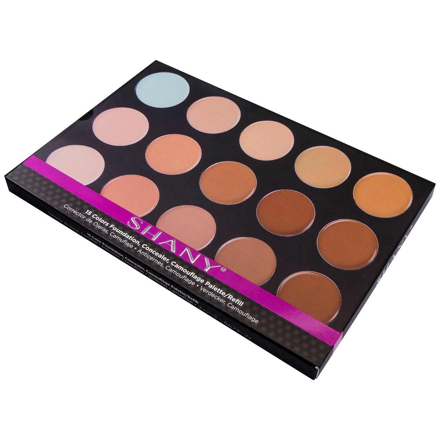 CONTOUR CAMO - Professional Cream Foundation and Camouflage Concealer-4