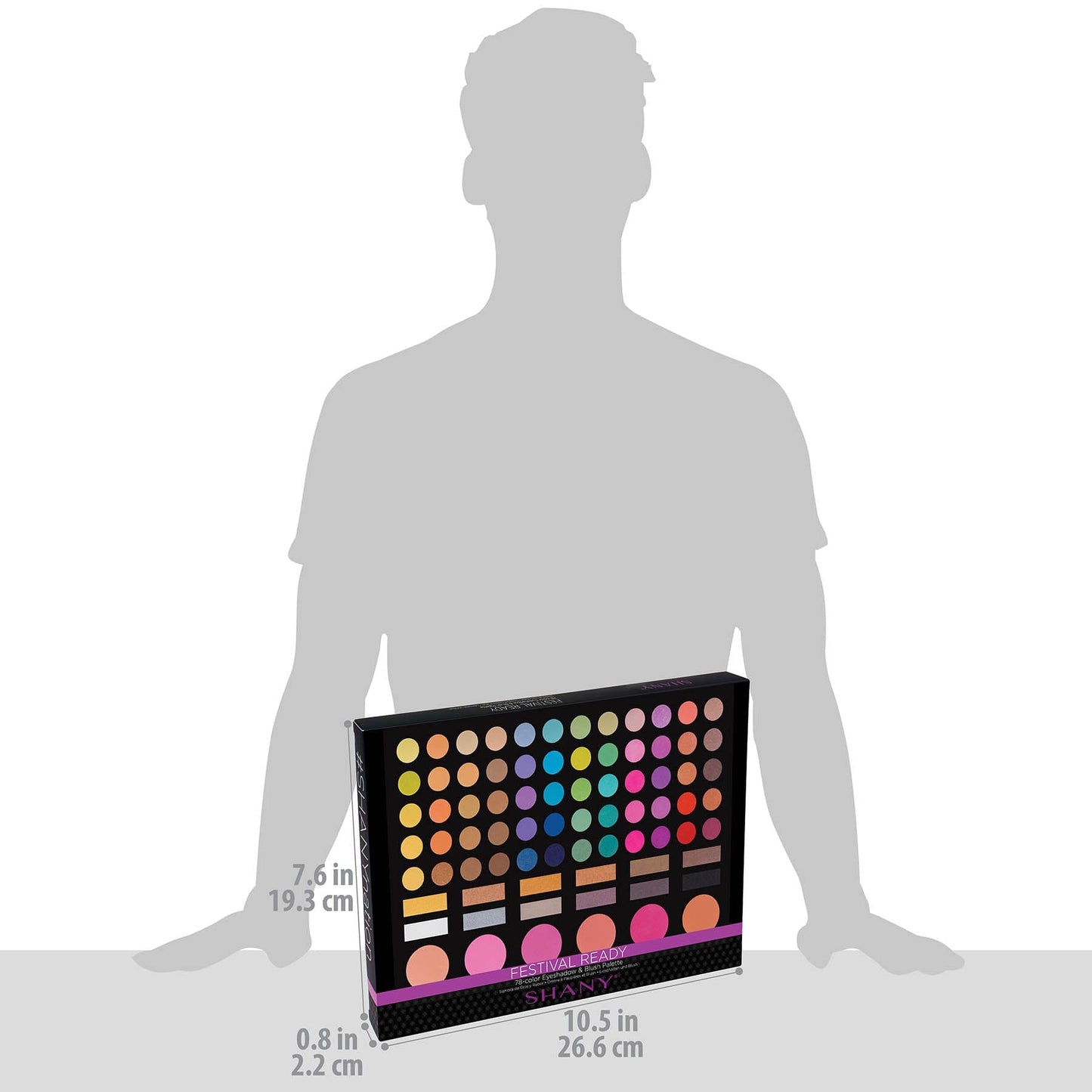 Eye shadow & Blush Palette 78 Color-3