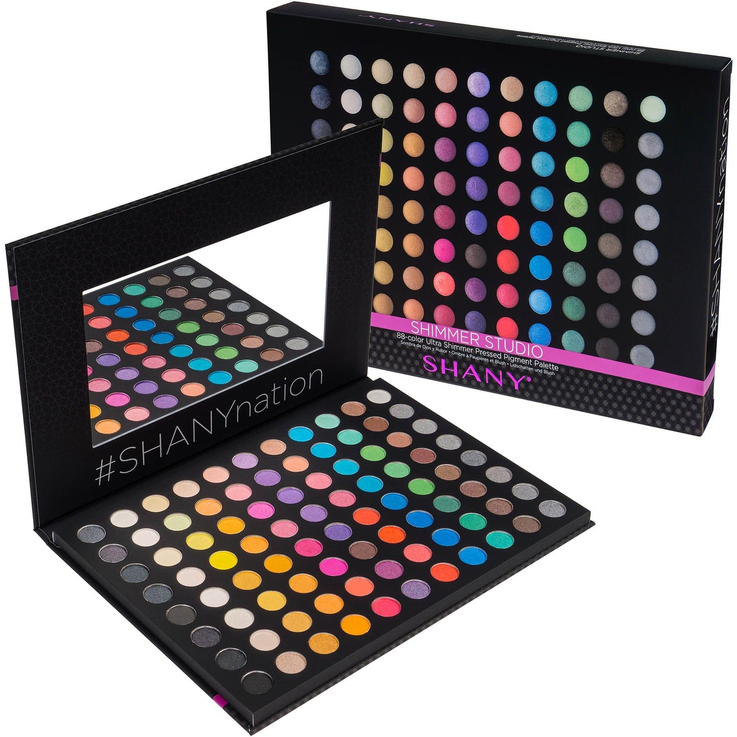 SHIMMER STUDIO, Ultra Shimmer Matte Metallic Eyeshadow Palette-1